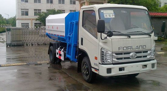 福田時(shí)代自裝卸式垃圾車