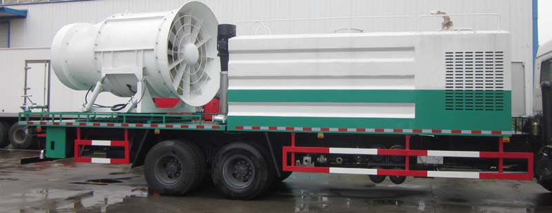 程力威牌CLW5252TDYE5型多功能抑塵車
