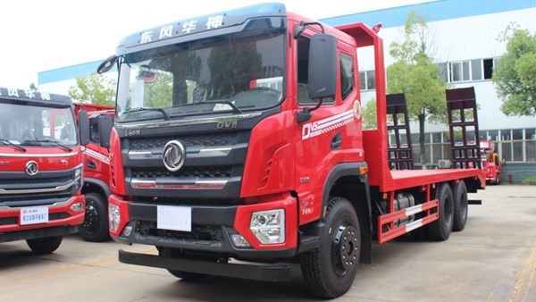 國六東風(fēng)華神DV5國六后八輪平板運(yùn)輸車