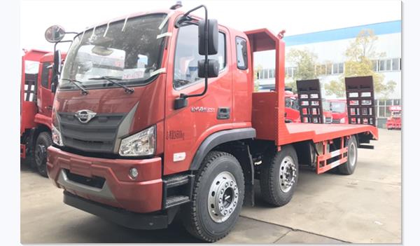 國(guó)六福田小三軸平板運(yùn)輸車