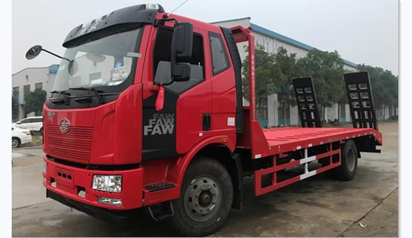 國(guó)六解放J6單橋平板運(yùn)輸車