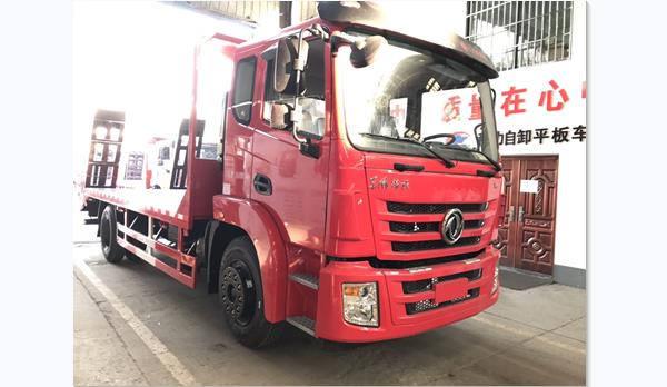 國六東風(fēng)錦程單橋平板運輸車