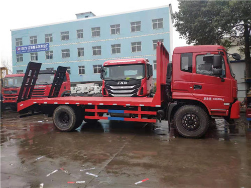 重汽王牌藍(lán)牌8噸平板車