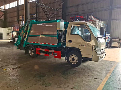 藍牌4.8方壓縮垃圾車