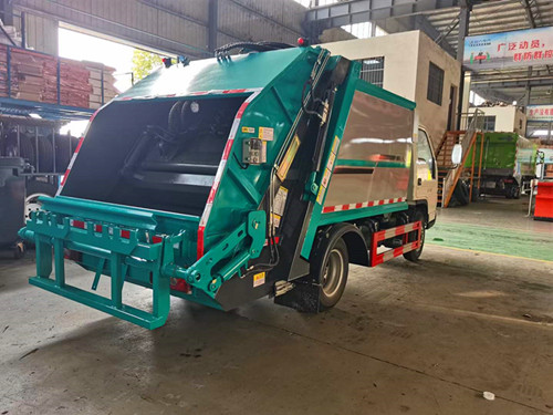 藍牌4.8方壓縮垃圾車