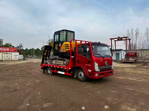 單橋8噸小挖機(jī)平板車